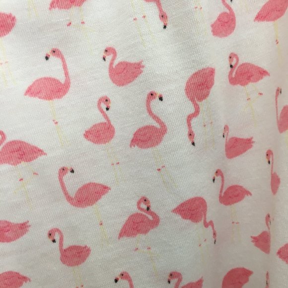 Lands End Girls Lightweight Flamingo Sleep Pants 14 - Picture 7 of 7
